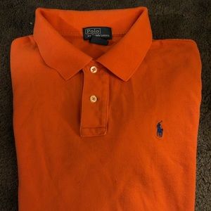 RALPH LAUREN POLO SHORT - ORANGE